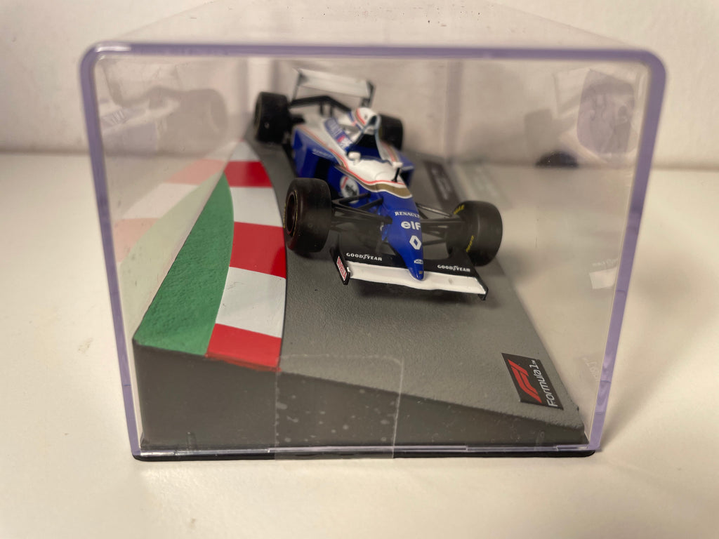 Williams FW16 biała i niebieska numer 0? - Formuła 1 (Damon Hill)