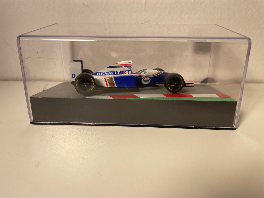 Williams FW16 biała i niebieska numer 0? - Formuła 1 (Damon Hill)