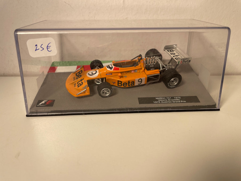 Maart 751 oranje nummer 9 (Formule 1) - Grand Prix van Oostenrijk 1975