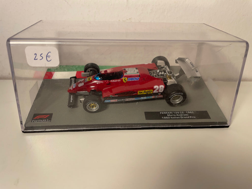 Ferrari 126 C2 número 28 de 1982 (Fórmula 1) - Gran Premio de Italia