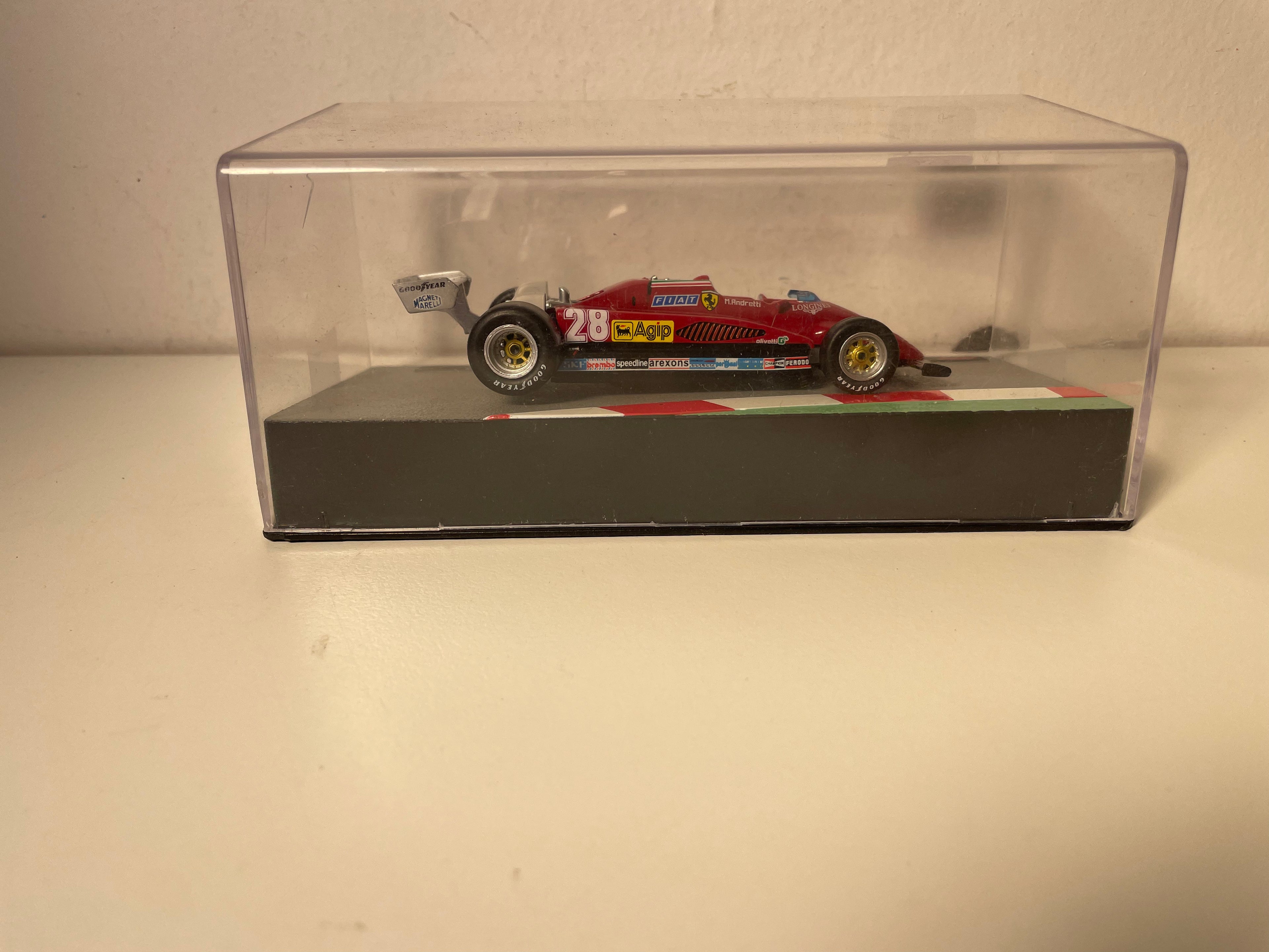 Ferrari 126 C2 nummer 28 uit 1982 (Formule 1) - Grand Prix van Italië