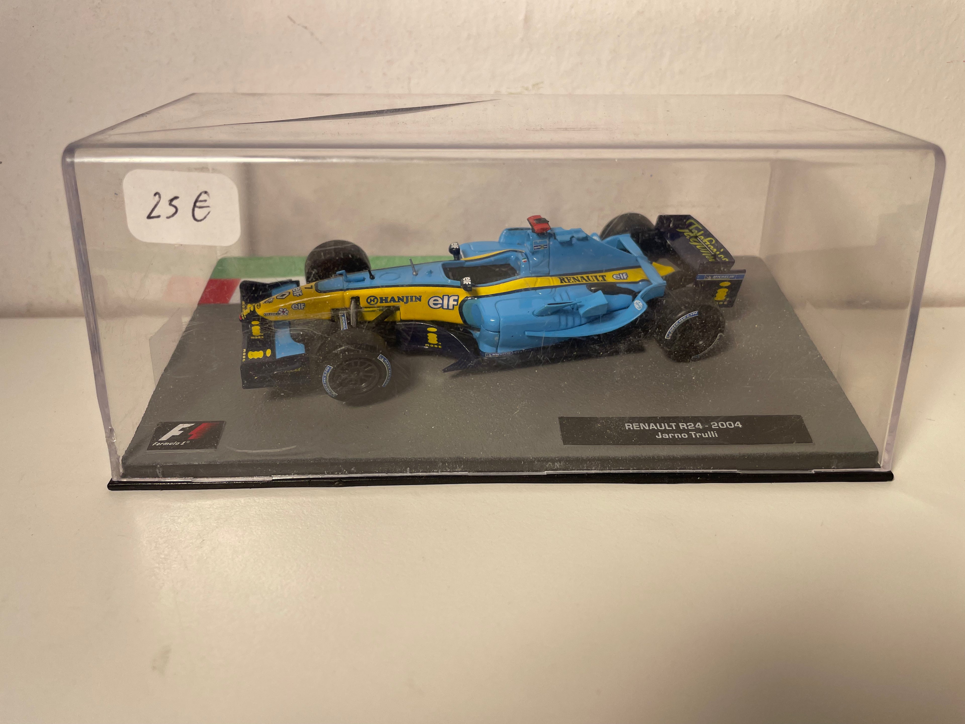 Renault R24 Blue und Yellow Nummer 7 von 2004 (Formel 1)
