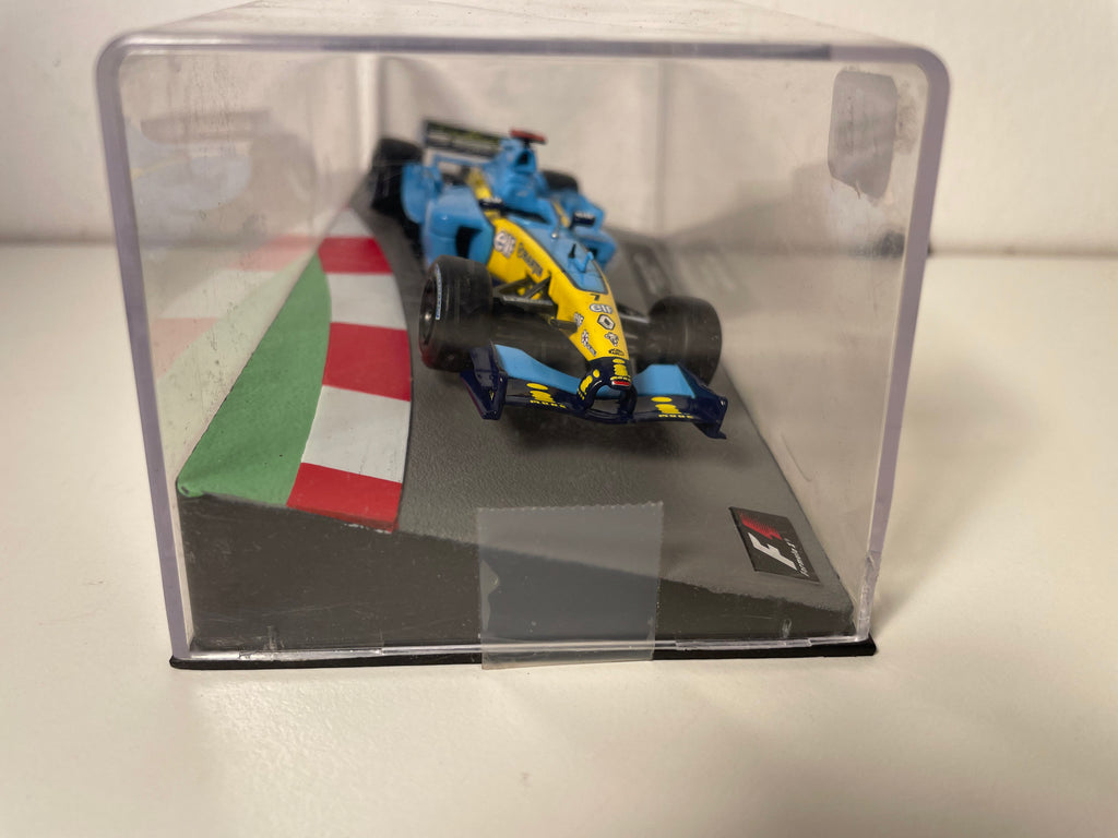 Renault R24 Blue und Yellow Nummer 7 von 2004 (Formel 1)