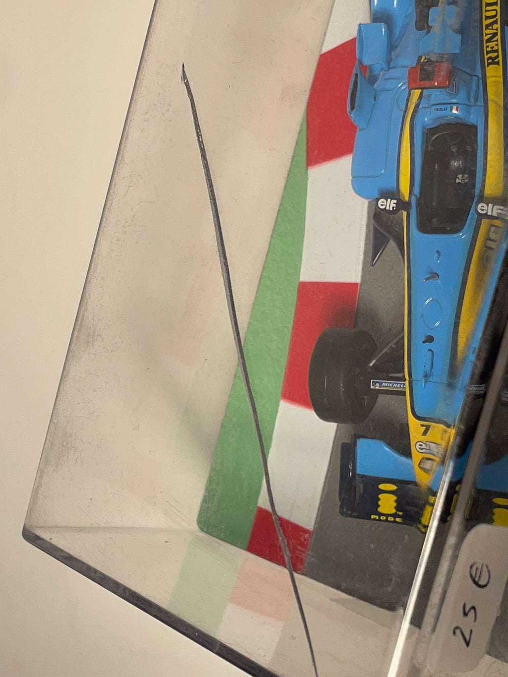 Renault R24 Blue und Yellow Nummer 7 von 2004 (Formel 1)