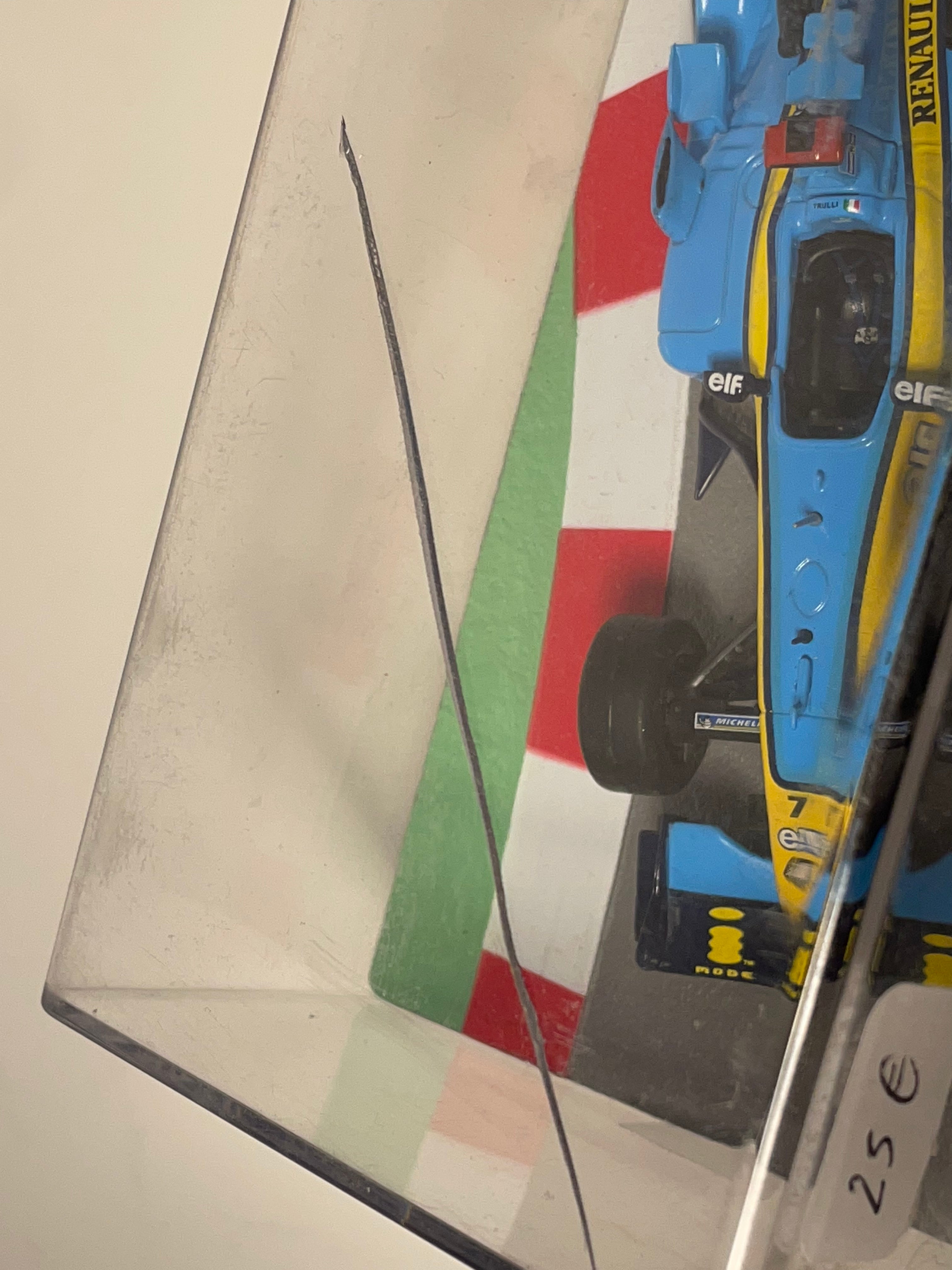 Renault R24 Blue und Yellow Nummer 7 von 2004 (Formel 1)