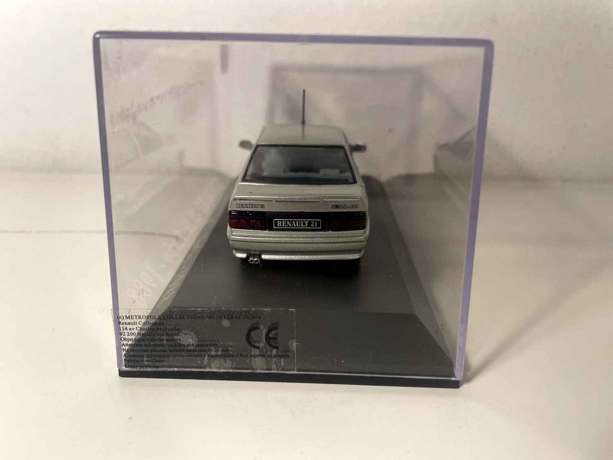 Renault 21 2L. Turbo grise de 1988