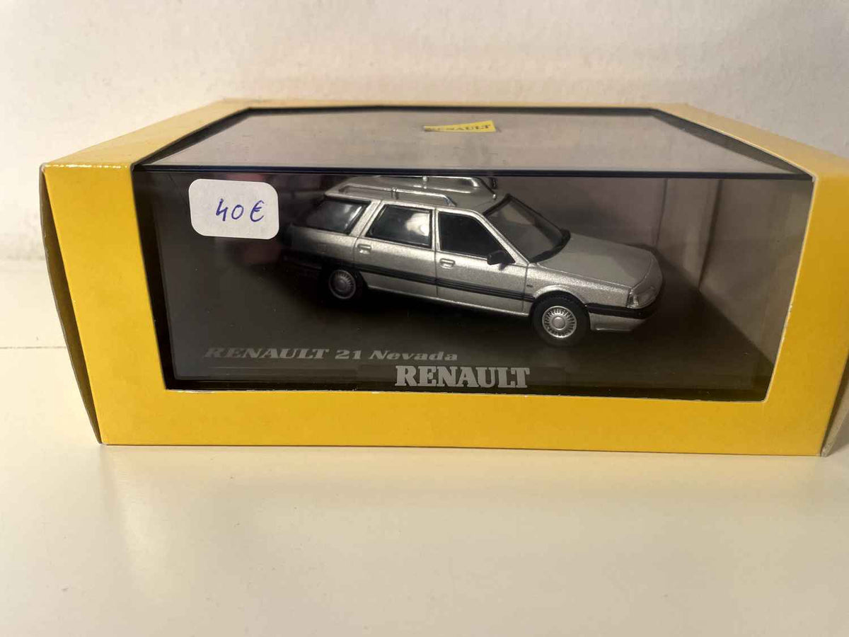 Renault 21 Névada grise (coffret boite rectangle) - NOREV