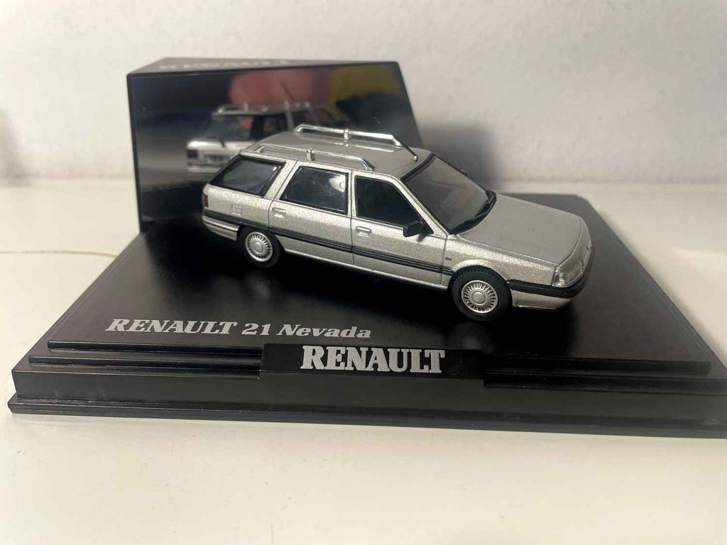 Renault 21 Névada grise (coffret boite rectangle) - NOREV