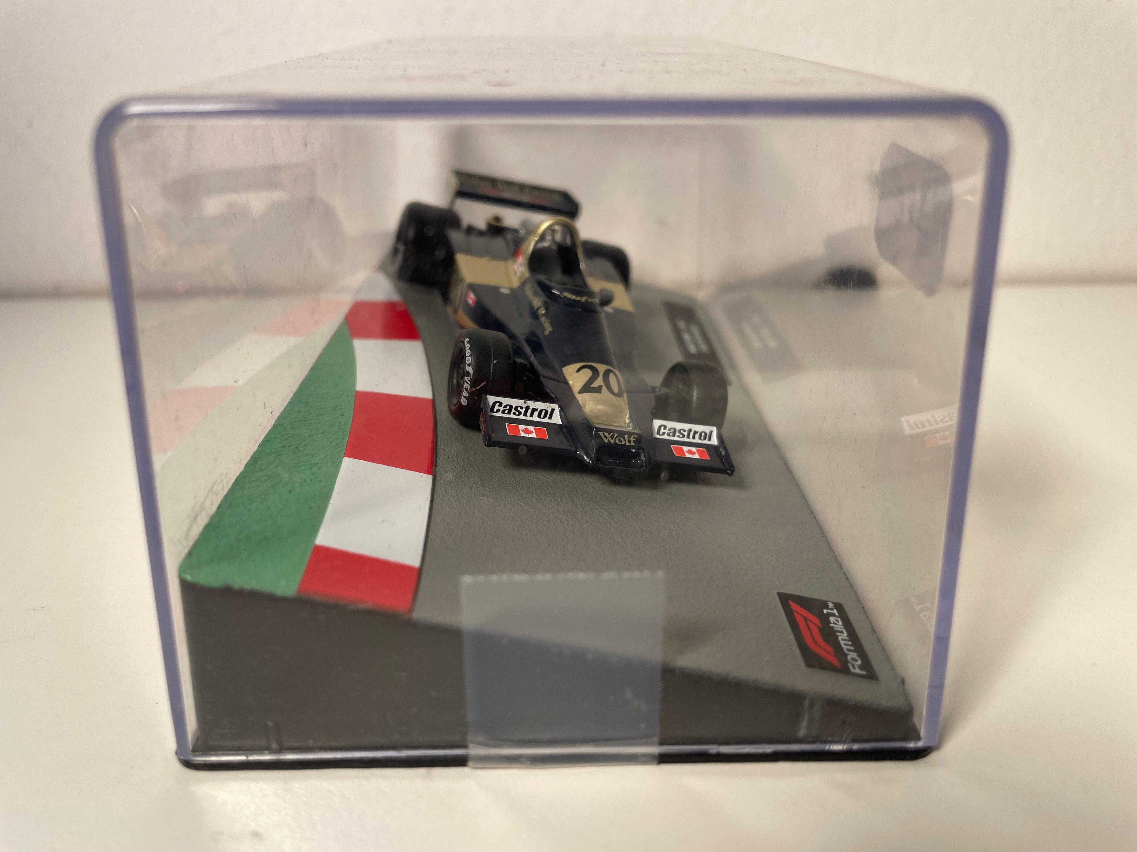 Wolf WR1 blu scuro numero 20 del 1977 (Formula 1)