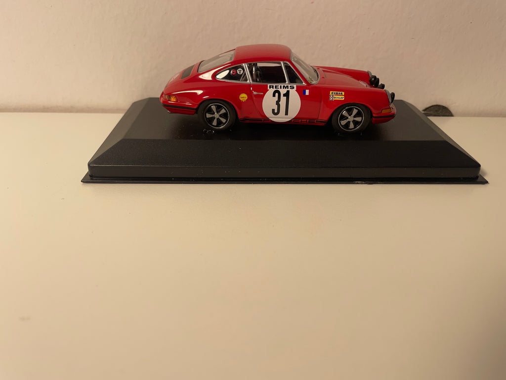 Porsche 911S rot Nummer 31 - Monte-Carlo Rally 1969