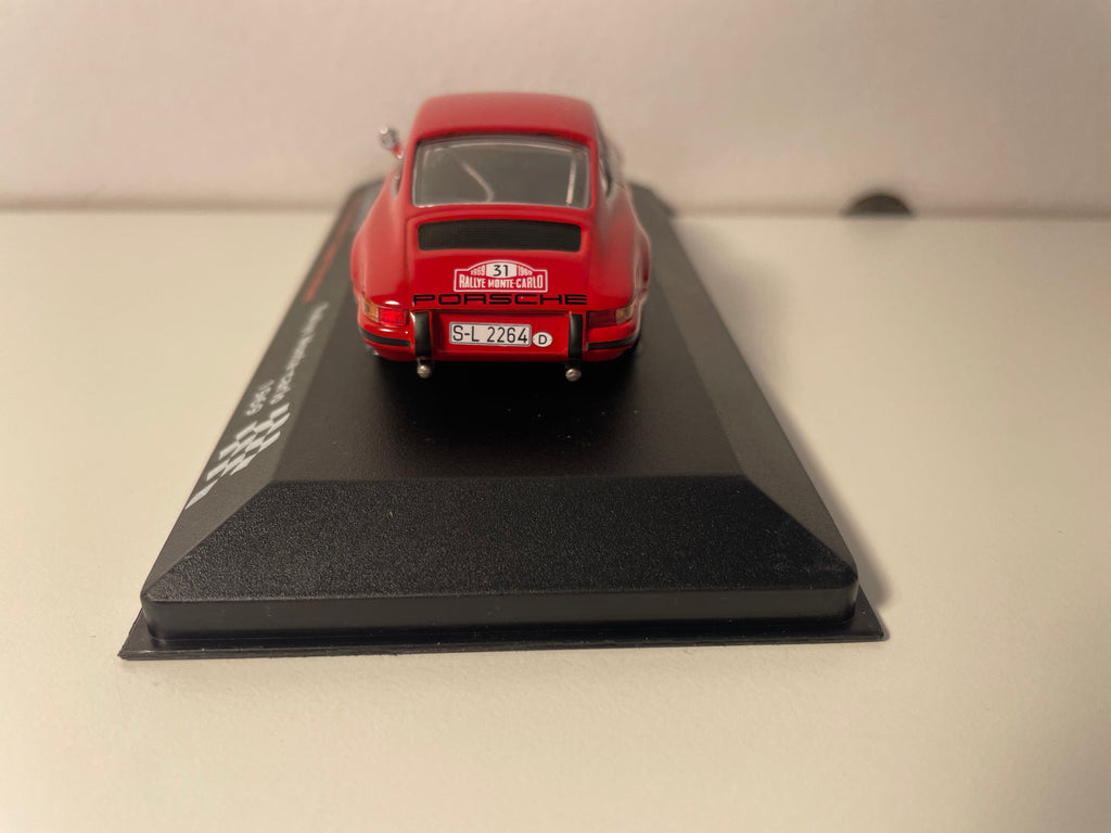 Porsche 911S rot Nummer 31 - Monte-Carlo Rally 1969