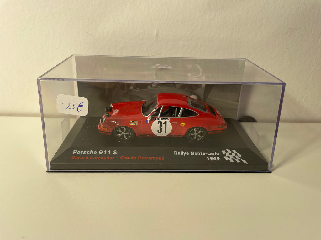 Porsche 911S rot Nummer 31 - Monte-Carlo Rally 1969