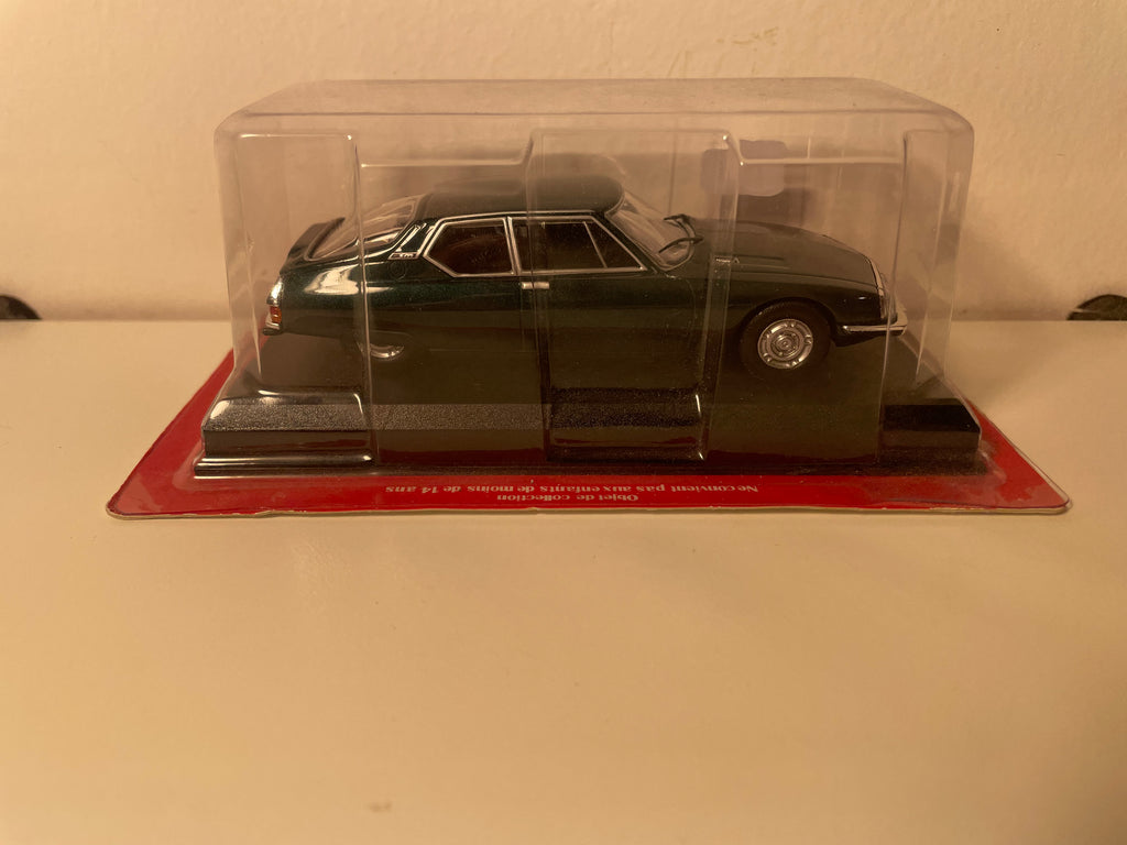 Citroën SM donkelgréng vum 1972 - Auto Plus
