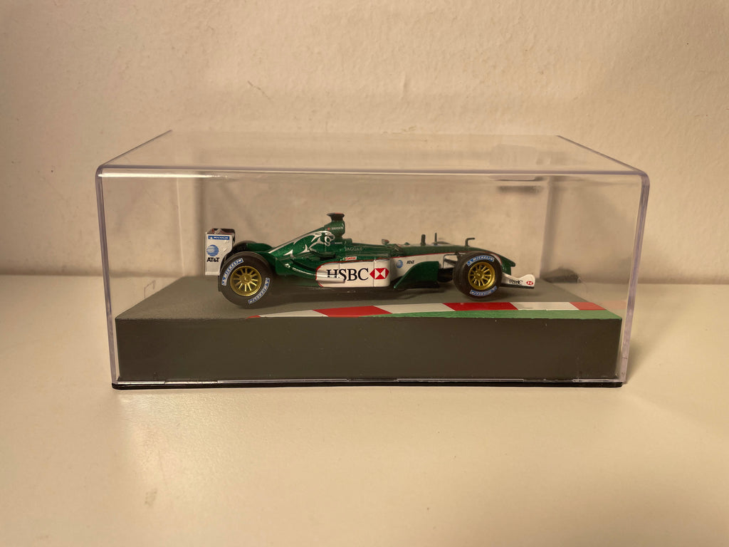 Jaguar R4 zielony numer 14 - Formuła 1 z 2004 (Mark Webber)
