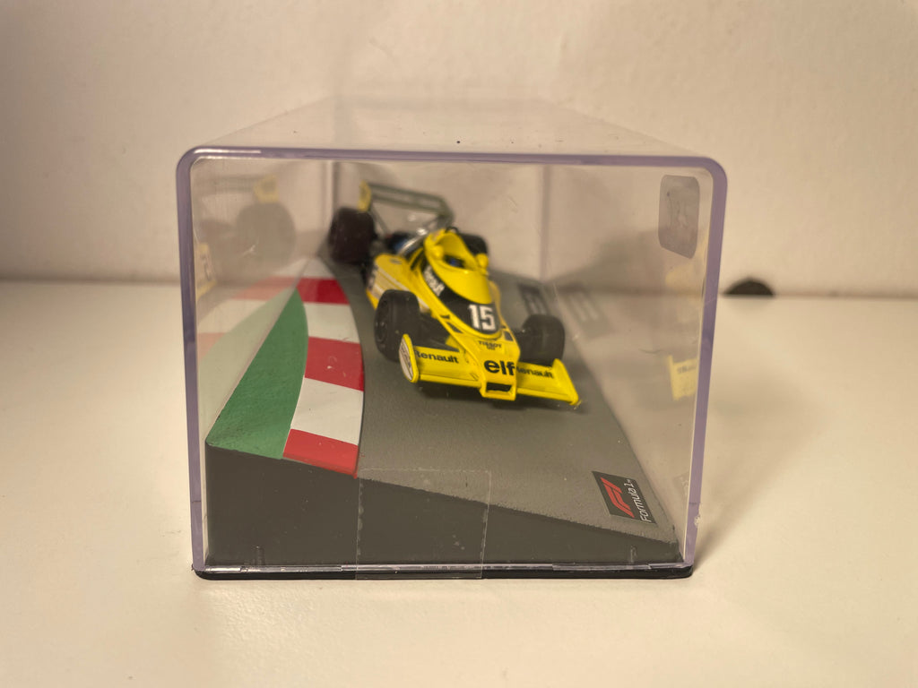 Renault RS01 gelb und schwarz Nummer 15 - 24 Stunden von Le Mans 1977 (Jean-Pierre Jabouille)