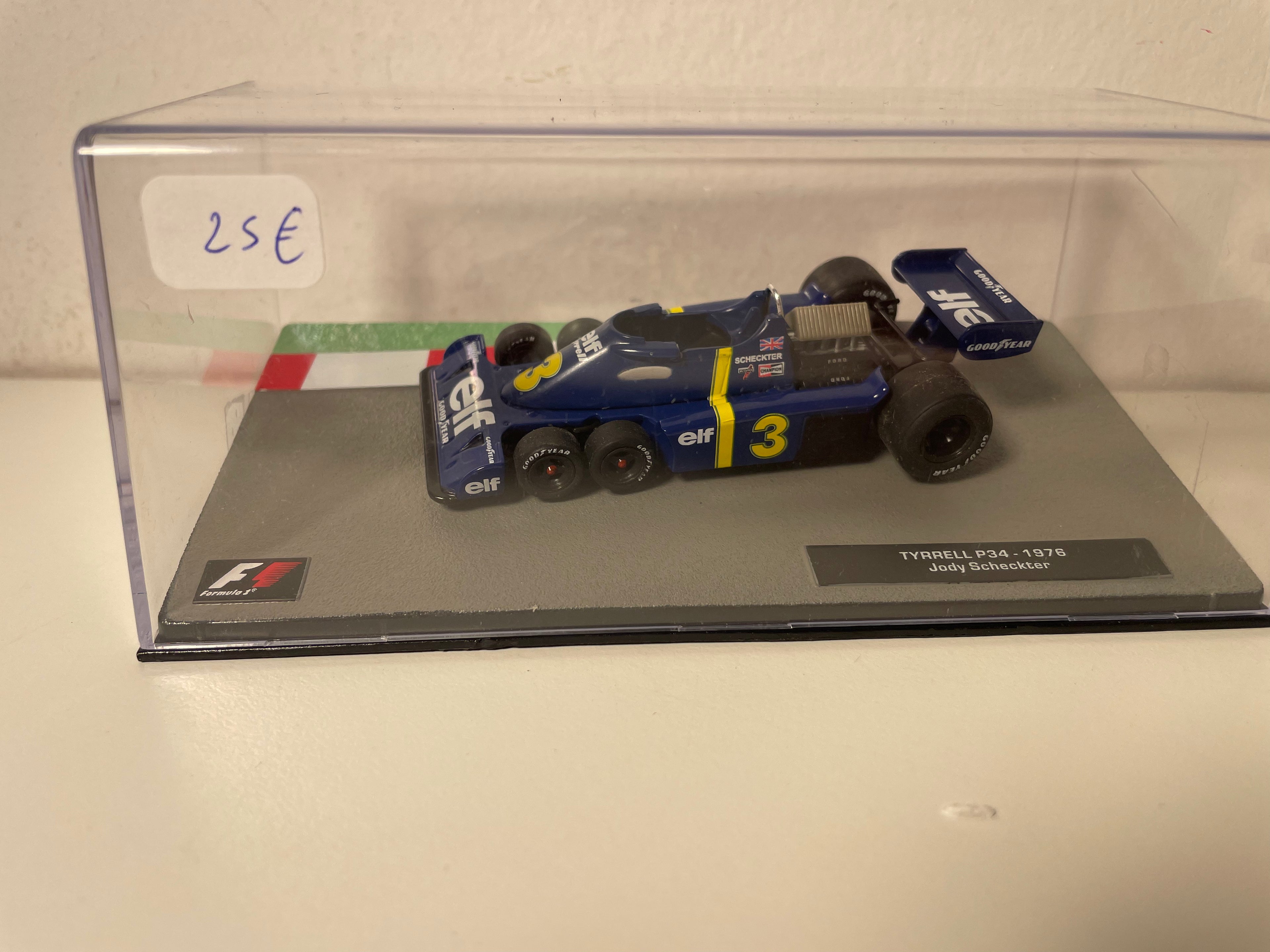Tyrrell P34 Blue Number 3 from 1976 - Formula 1