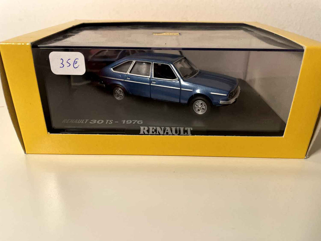 Renault 30 TS blo vum 1976 (rechteckegt Këschte) - NOREV