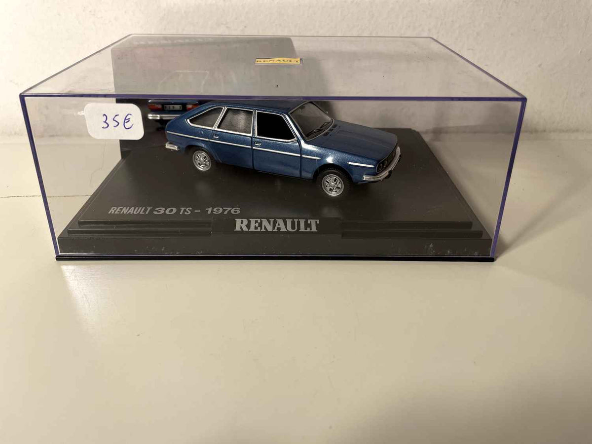 Renault 30 TS azul de 1976 (caja rectangular) - NOREV