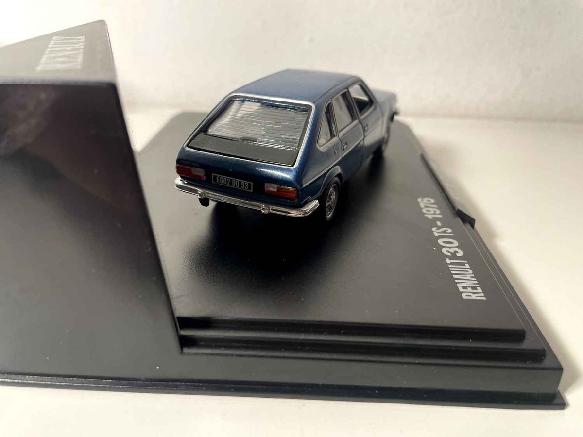 Renault 30 TS azul de 1976 (caja rectangular) - NOREV