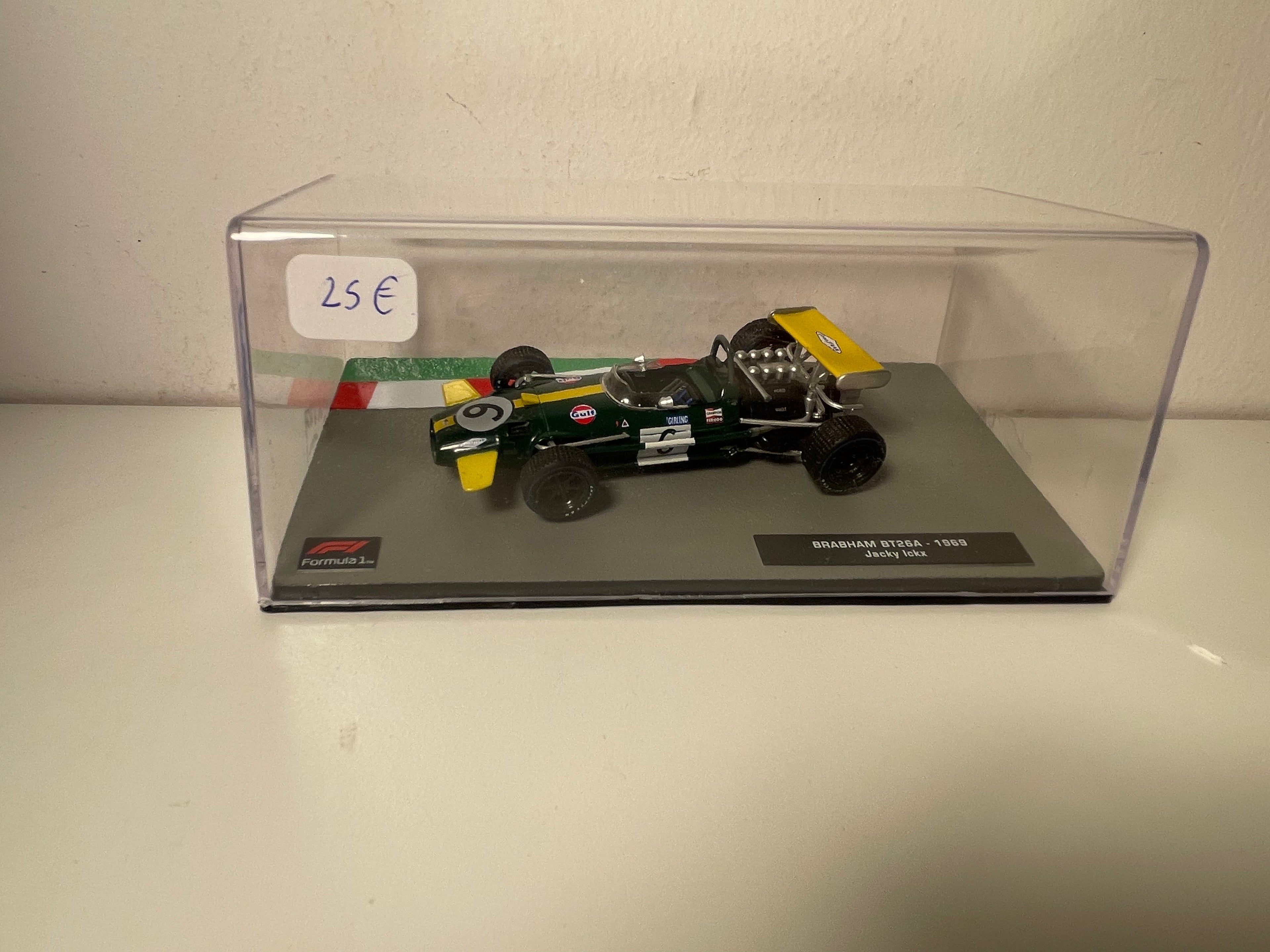 Brabham BT26A in Grün und Gelb von 1969 (Formel 1) -