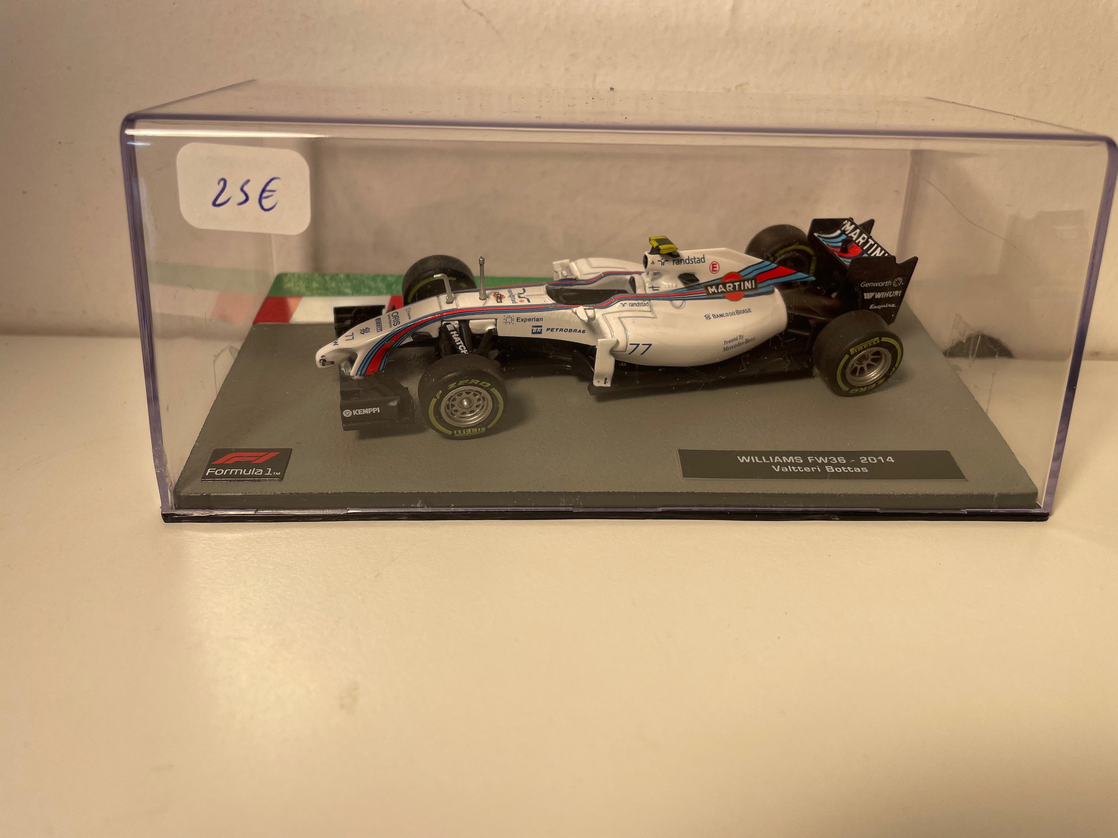 Williams FW36 weiß Nummer 77 - Formel 1 (Valtteri Bottas)