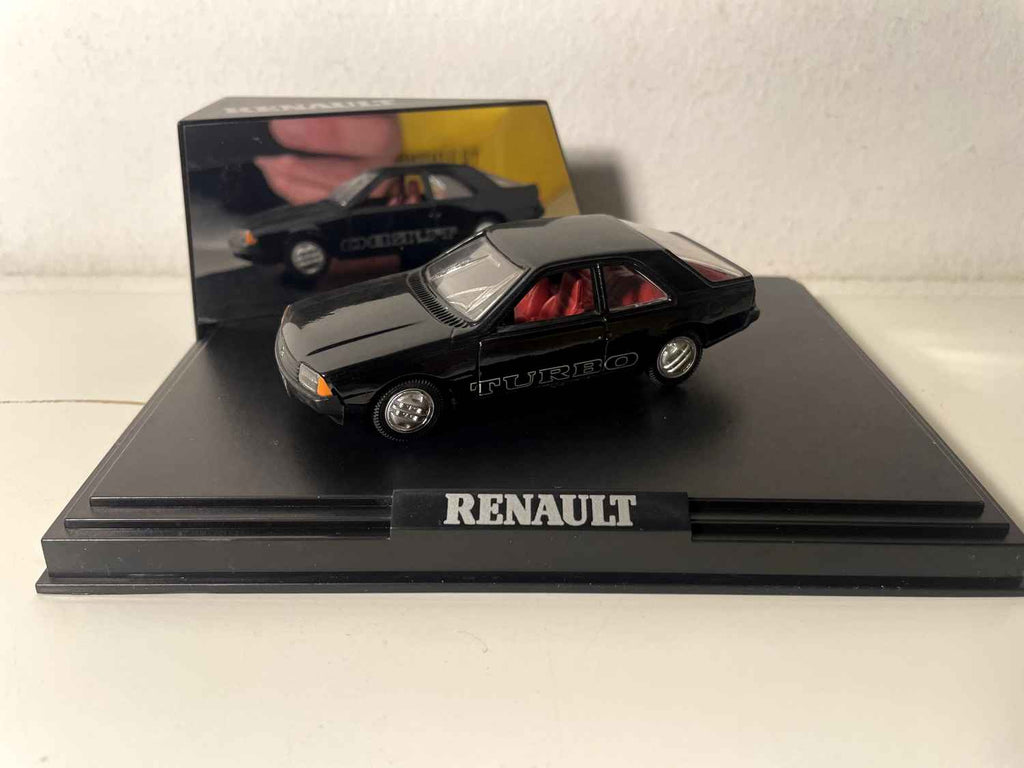 Renault Fuego Turbo czarna z 1980 roku (pudełko prostokątne) - NOREV