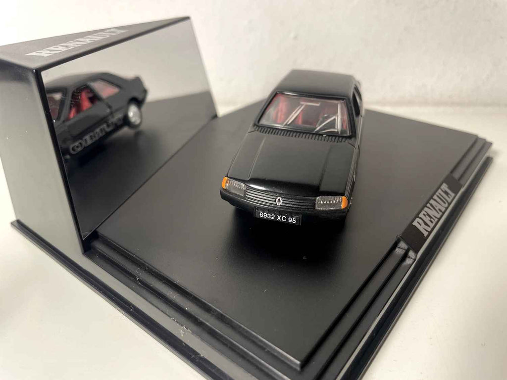 Renault Fuego Turbo czarna z 1980 roku (pudełko prostokątne) - NOREV
