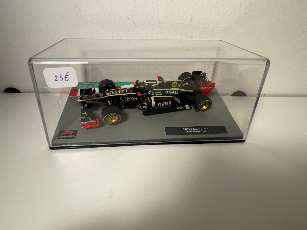 Lotus E20 preto (sem número) - Fórmula 1 de 2012 (Kimi Räikkönen)
