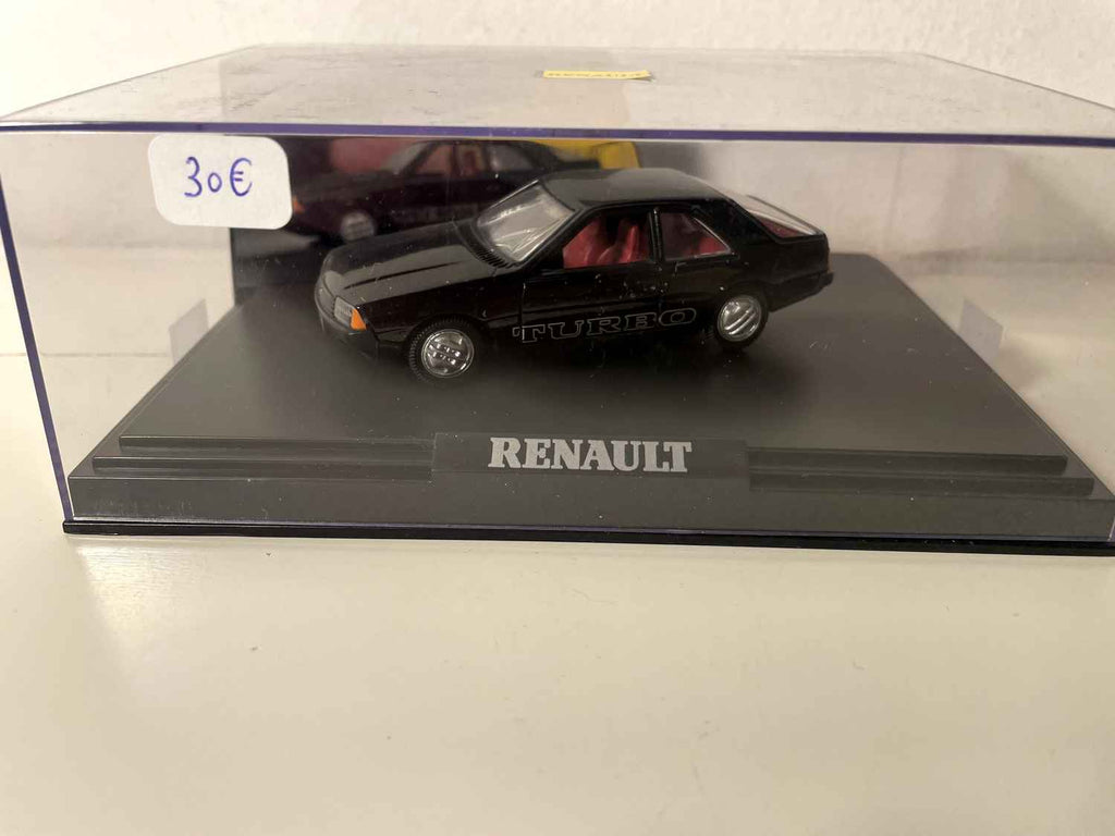 Renault Fuego Turbo czarna z 1980 roku (pudełko prostokątne) - NOREV