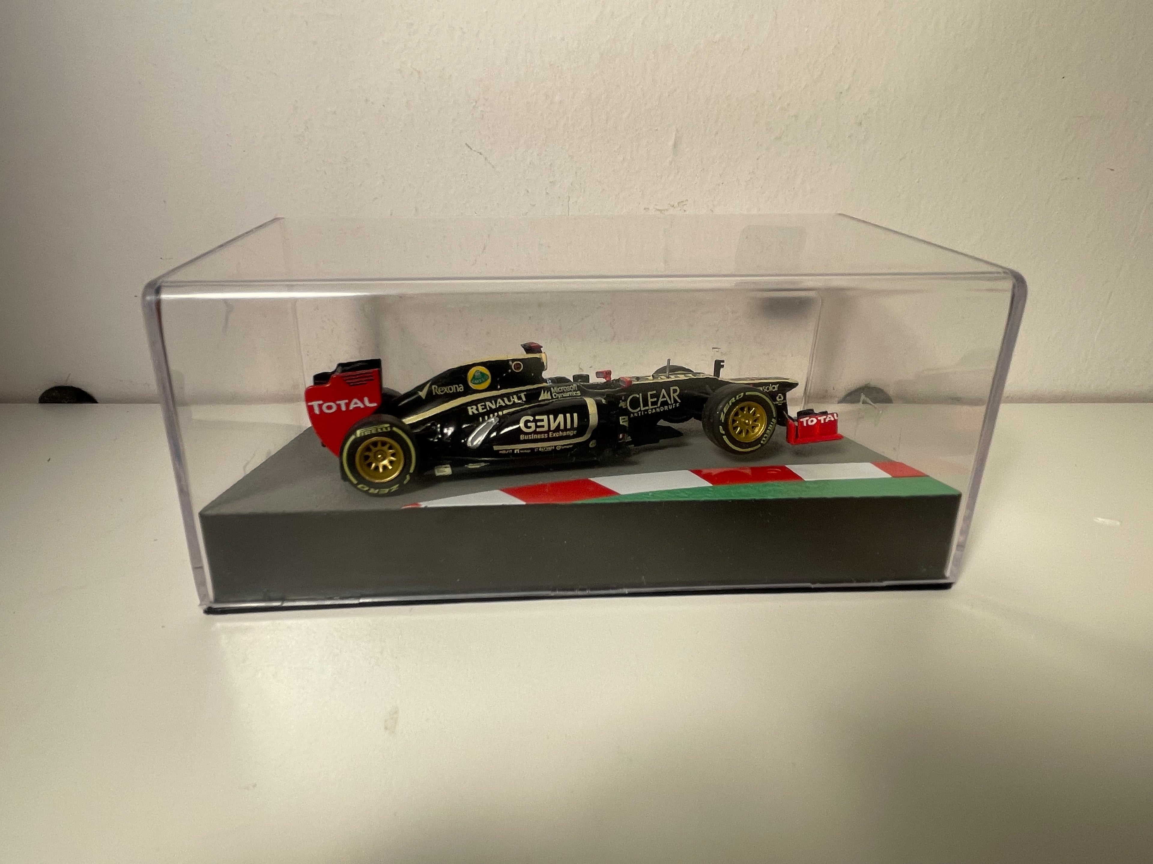 Lotus E20 preto (sem número) - Fórmula 1 de 2012 (Kimi Räikkönen)