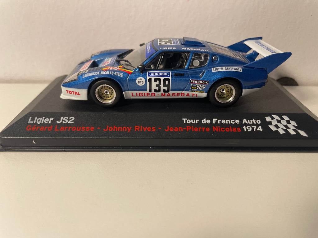Ligier JS2 blo Nummer 139 - Tour de France Auto 1974