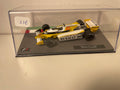 Renault RS10 wäiss, gielleg a schwaarz Nummer 15 vu 1979 - Formule 1