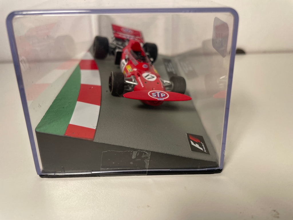 March 711 czerwony numer 17 - Formuła 1 - Grand Prix Monako 1971