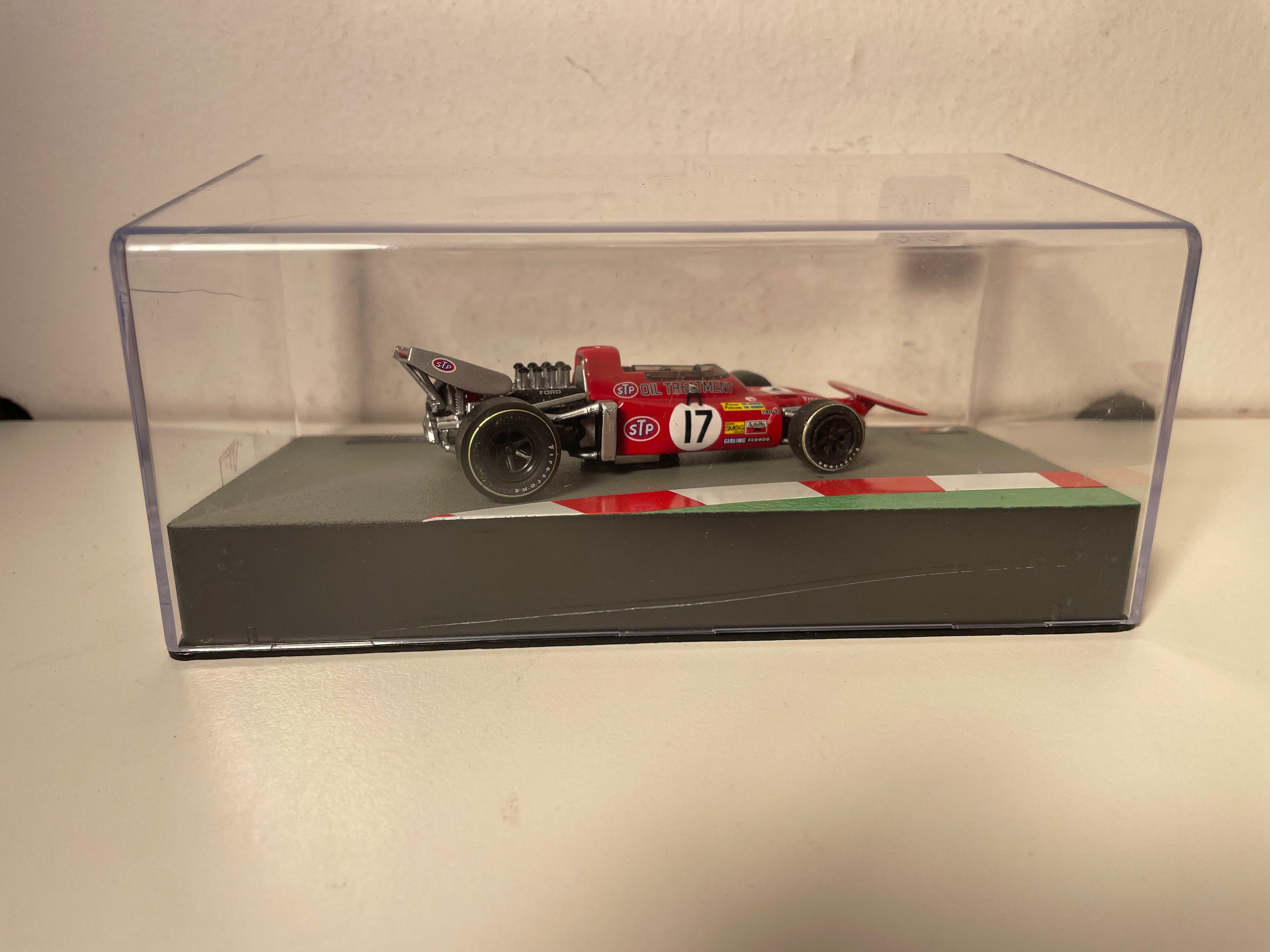 March 711 czerwony numer 17 - Formuła 1 - Grand Prix Monako 1971