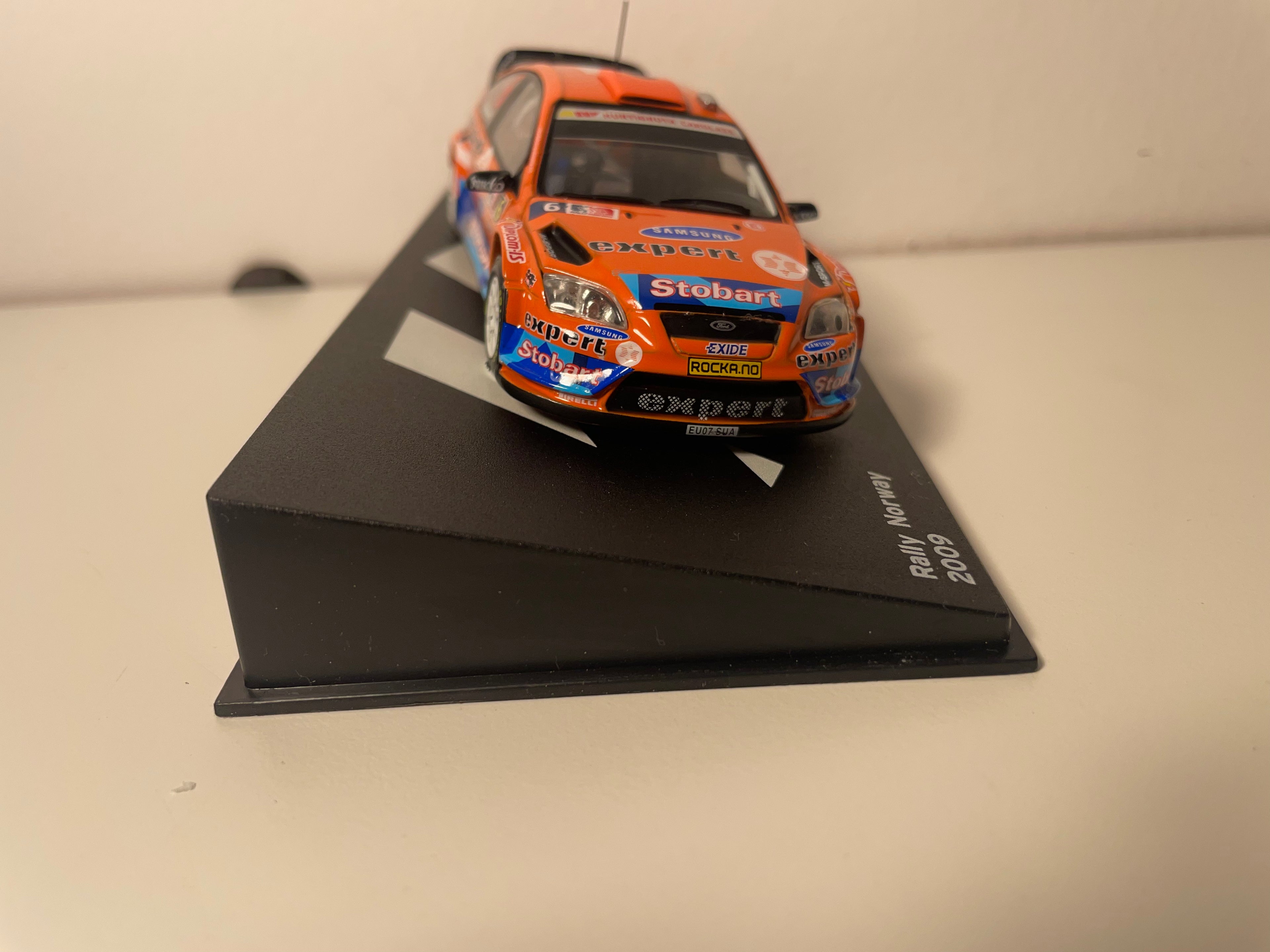 Ford Focus WRC arancione numero 6 - rally di Norvegia 2009