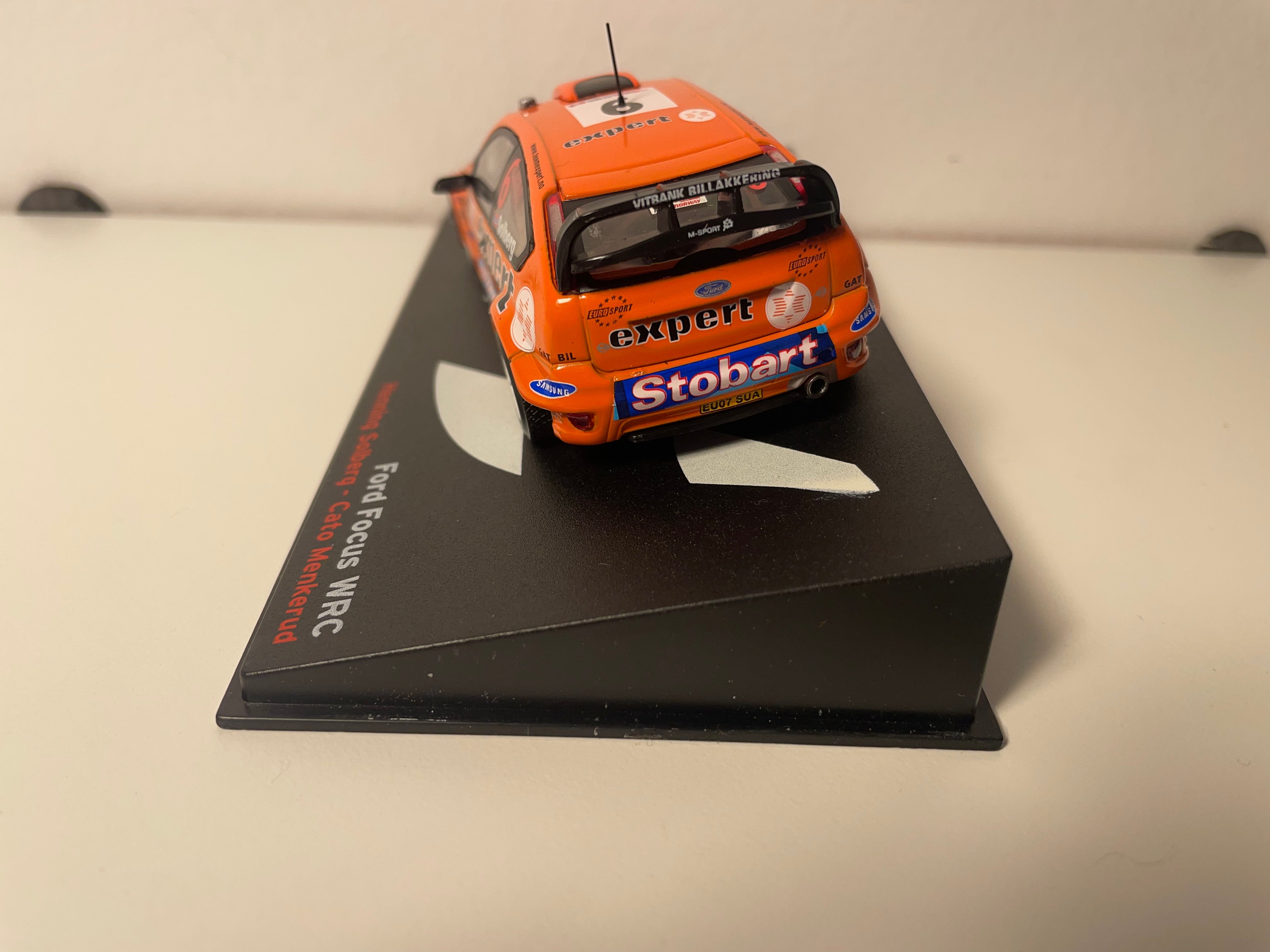 Ford Focus WRC arancione numero 6 - rally di Norvegia 2009