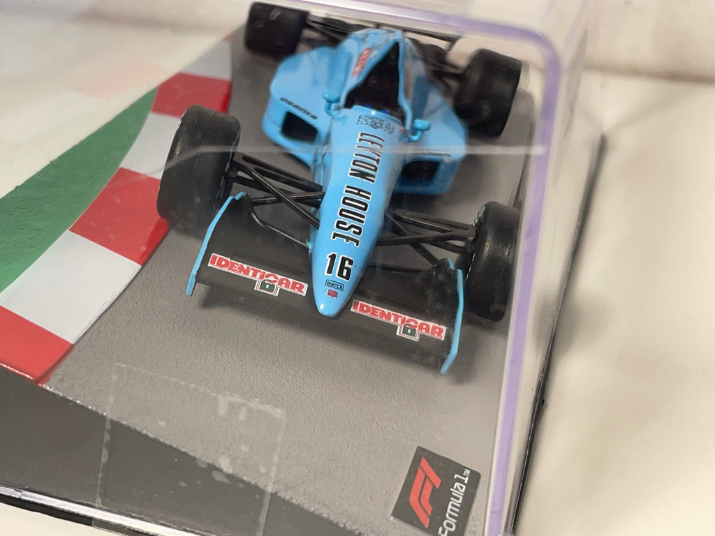 March Judd 881 jasnoniebieski numer 16 - Formuła 1 z 1988 roku (Ivan Capelli)
