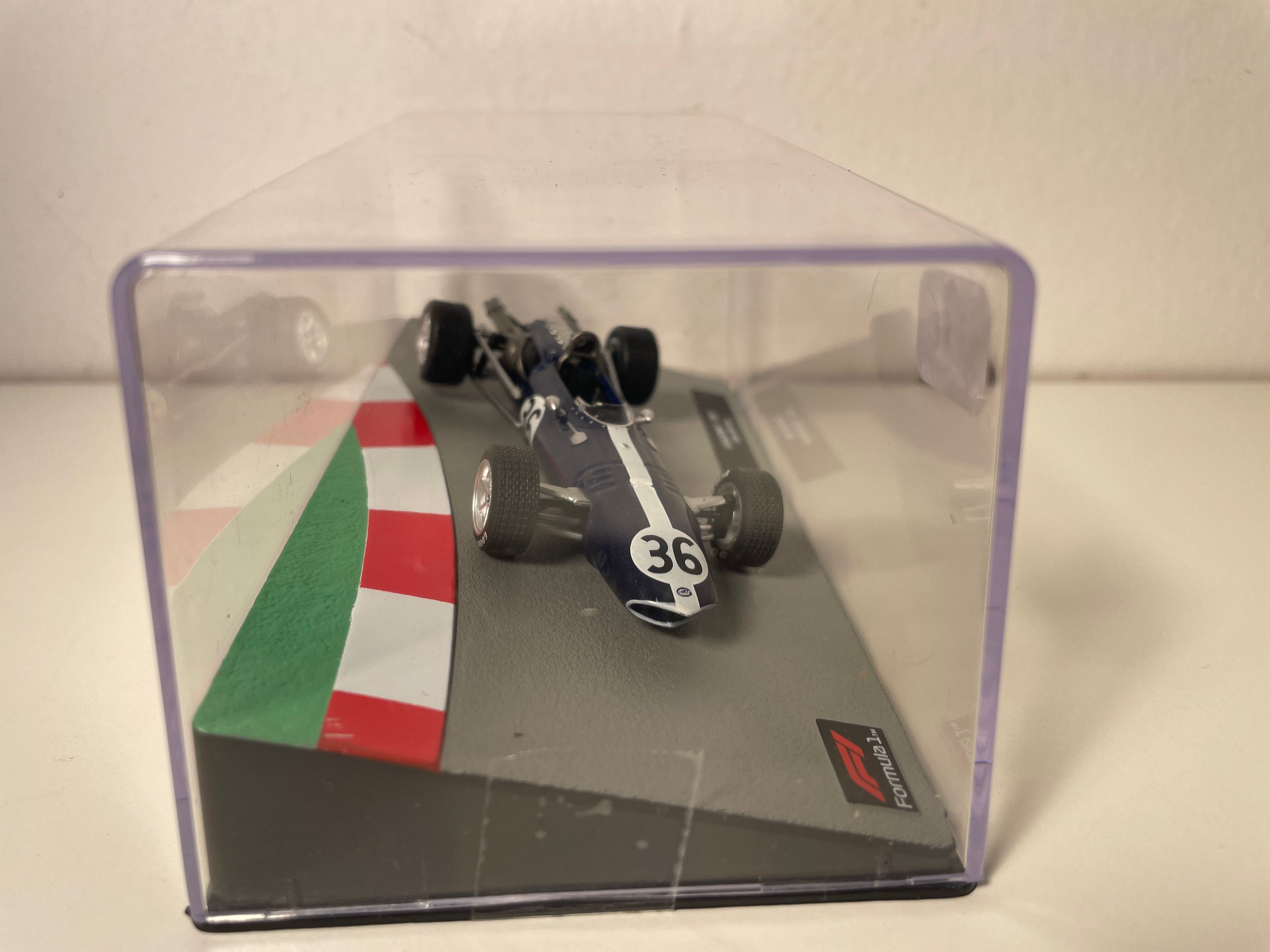 Eagle MK1 niebieski ciemny numer 36 - Formuła 1 z 1967 roku (Dan Gurney)