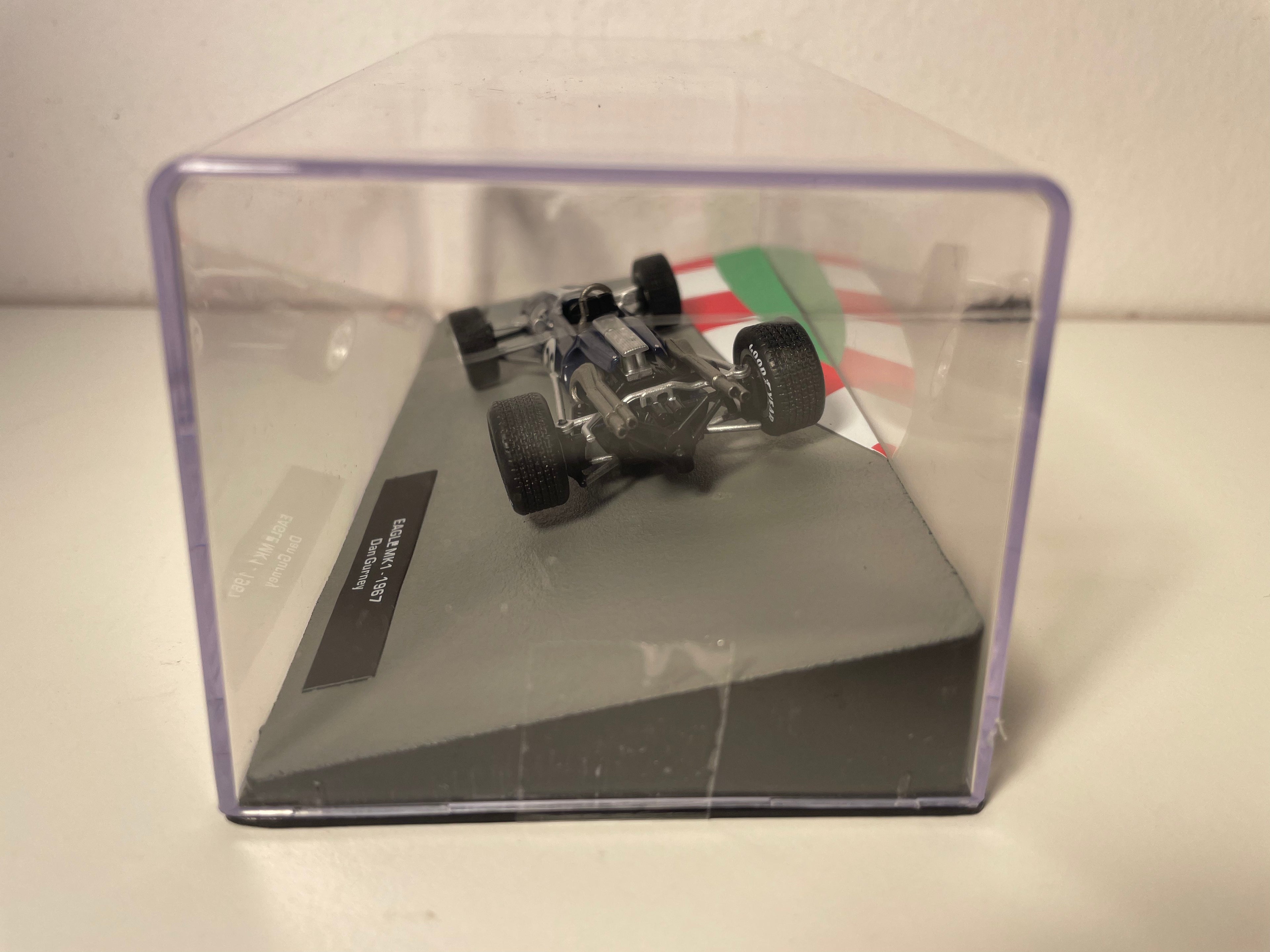 Eagle MK1 niebieski ciemny numer 36 - Formuła 1 z 1967 roku (Dan Gurney)