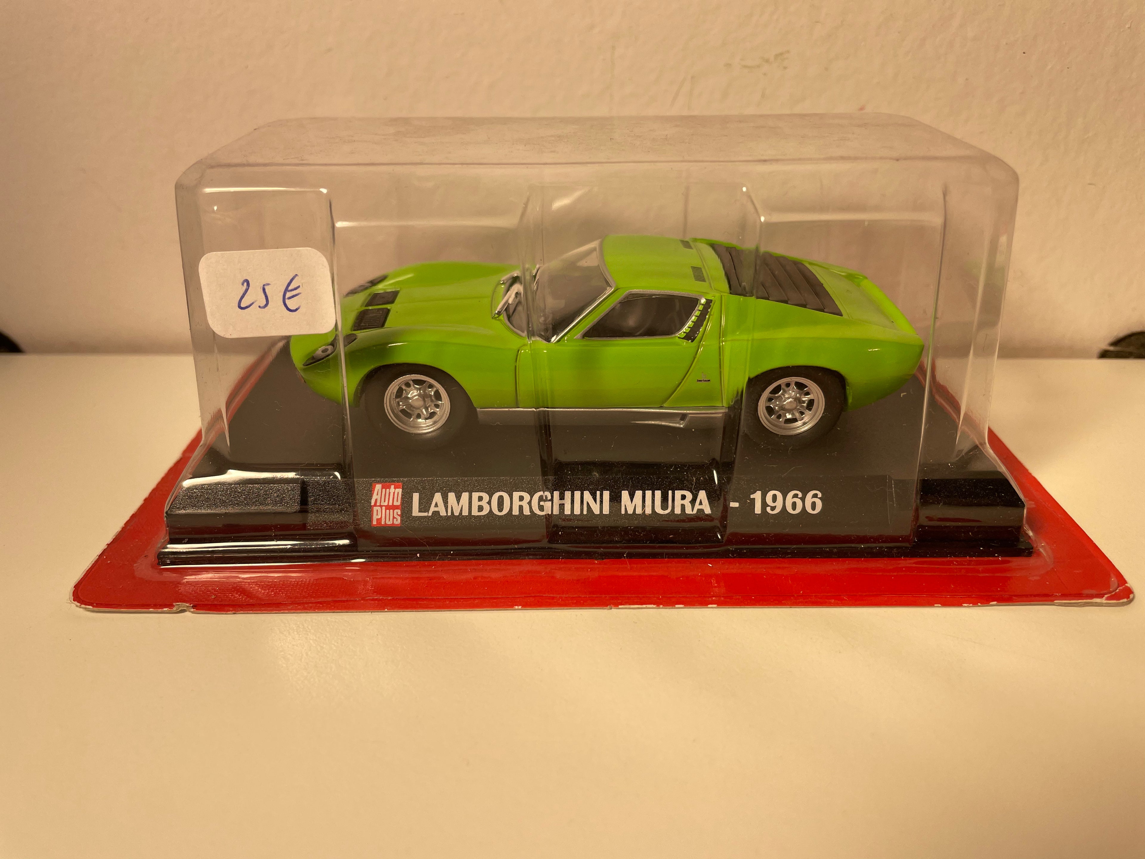 Lamborghini Miura verte de 1966 - Auto Plus