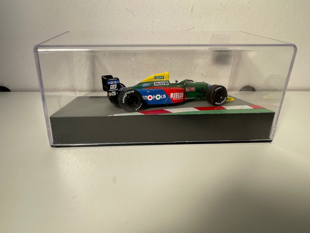 Benetton B190 Grün, Gelb, Rot und Blau Nummer 20 - Formel 1 von 1990 (Nelson Piquet)