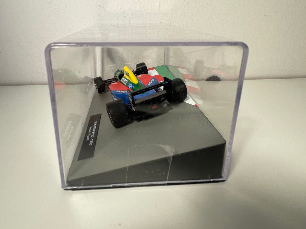 Benetton B190 Grün, Gelb, Rot und Blau Nummer 20 - Formel 1 von 1990 (Nelson Piquet)