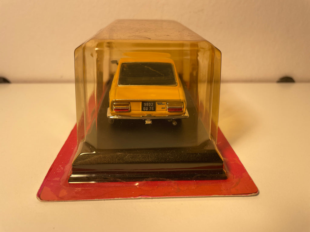 Fiat 124 Sport jaune orangée? de 1971 - Auto Plus