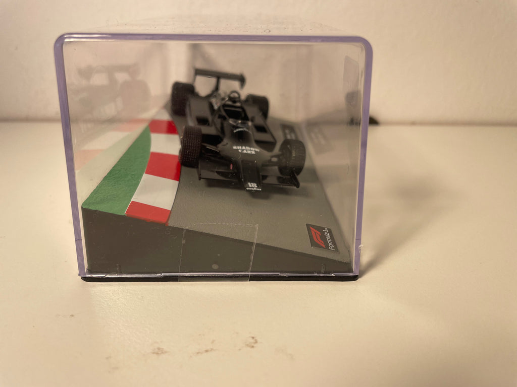 Shadow DN9 czarna numer 18 - Formuła 1 z 1979 roku (Elio De Angelis)