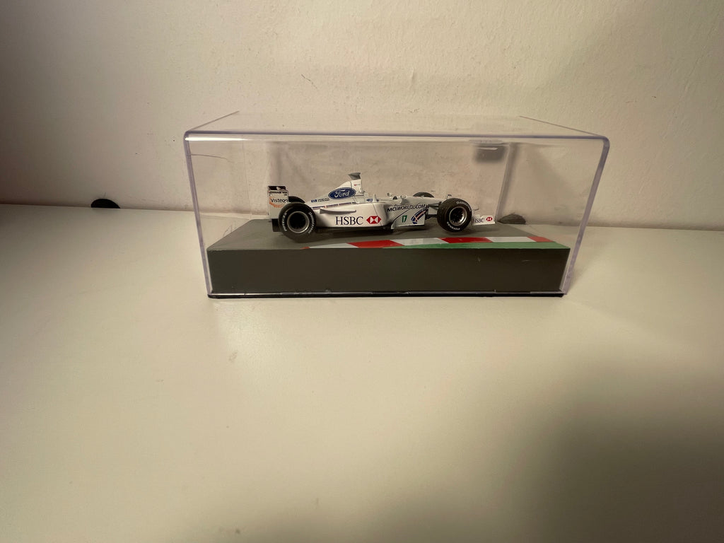 Stewart SF3 Branca e Azul Número 17 - Fórmula 1 de 1999 (Johnny Herbert)