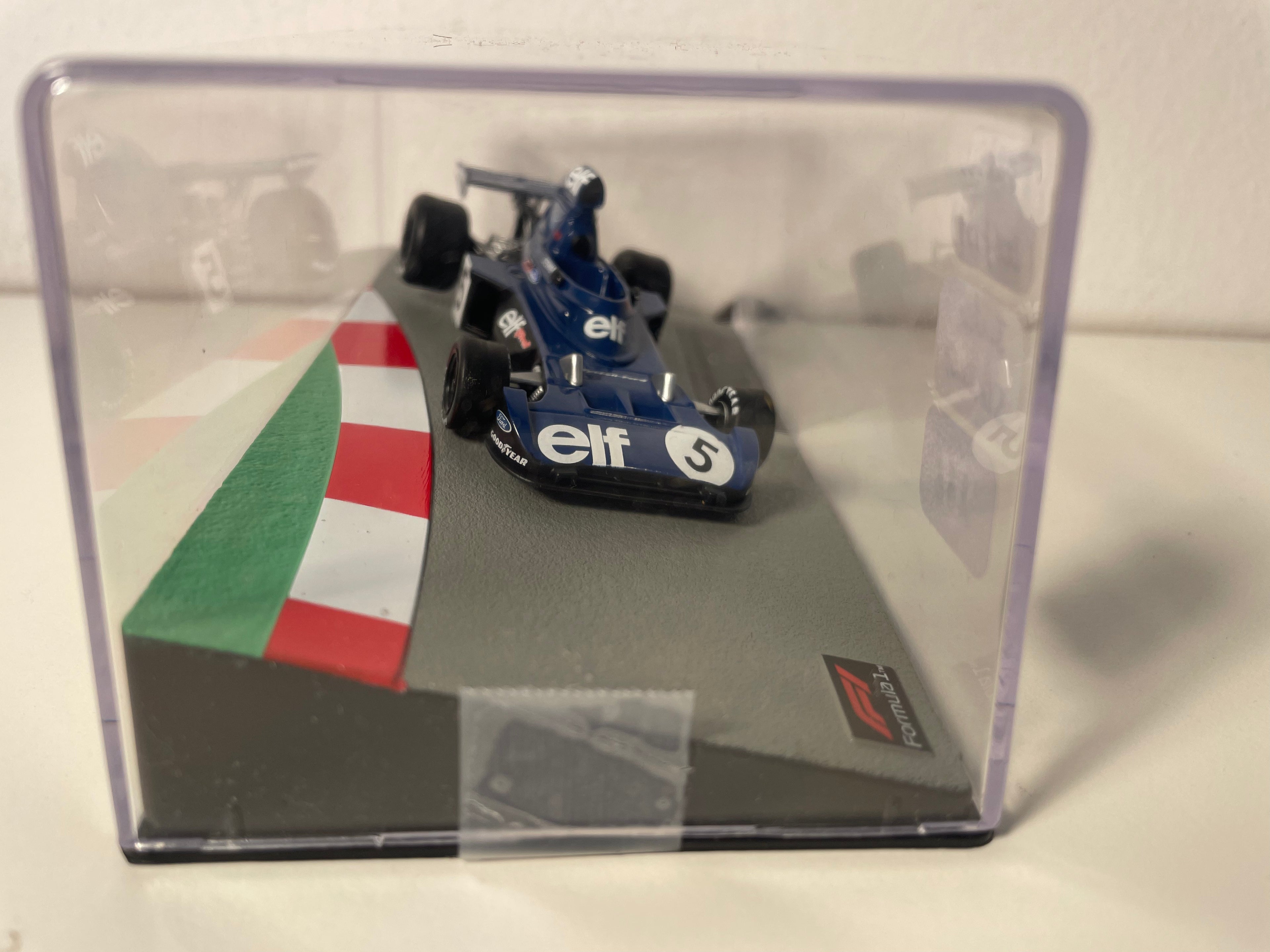 Tyrrell 006 azul número 5 de 1973
