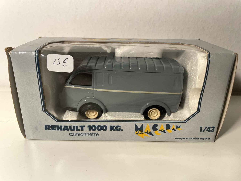 Renault 1000 kg gris avec jantes jaunes - MACADAM référence 006