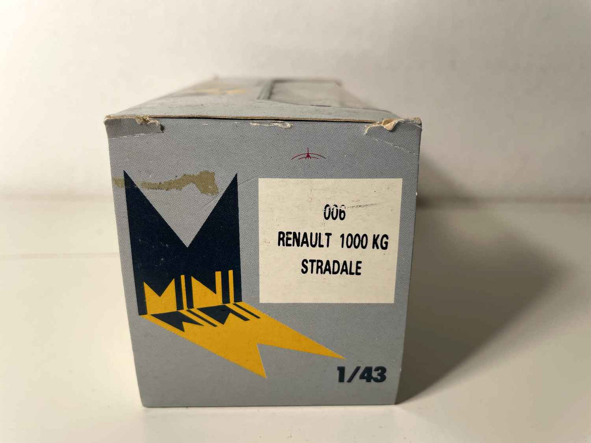 Renault 1000 kg gris avec jantes jaunes - MACADAM référence 006