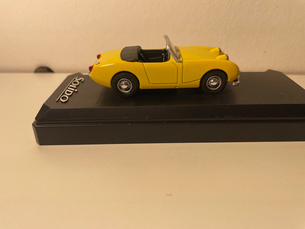 1958 Yellow Austin Healey Sprite (Solido Part Number 4576)