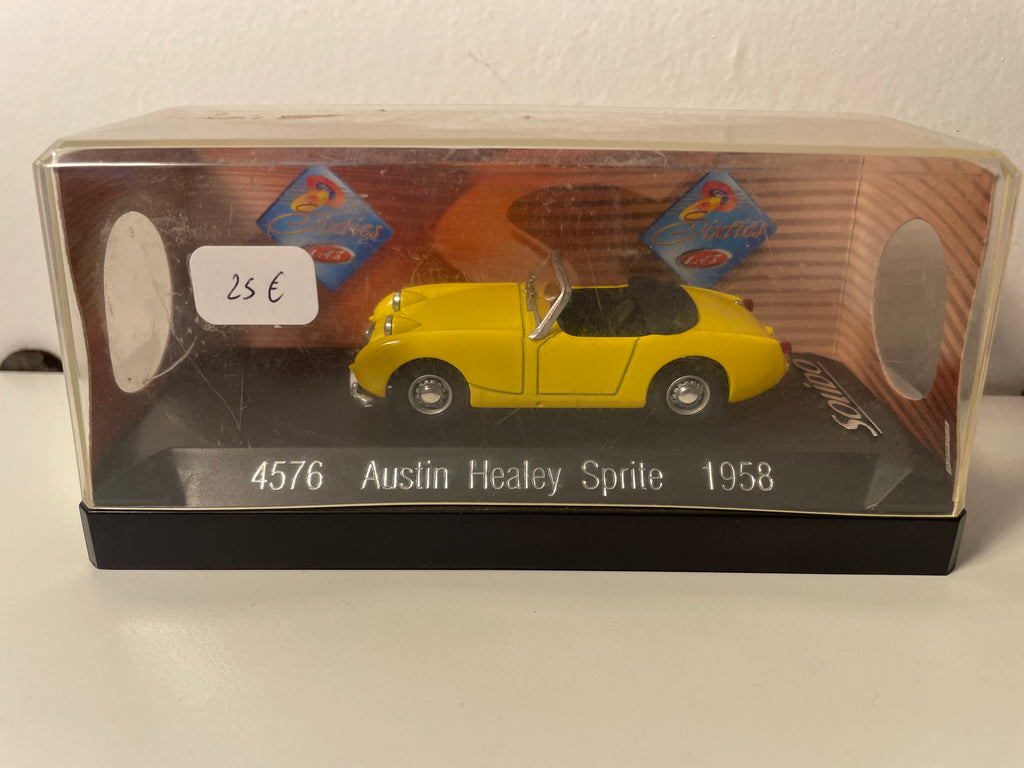 1958 Yellow Austin Healey Sprite (Solido Part Number 4576)